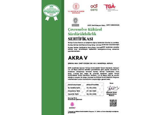 Akra V Sertifika Tr