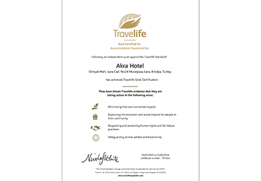 Akra Antalya Unesco2