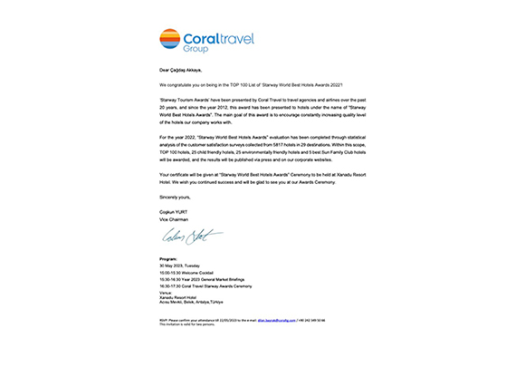 Coral Travel 3 Odul 2