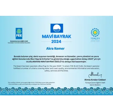 Akra Kemer Mavibayrak Card