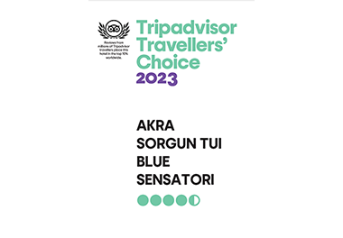 Akra Hotels Sertifikalar Aliment Card5